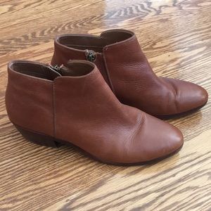 Sam Edelman Petty bootie brown leather great cond!